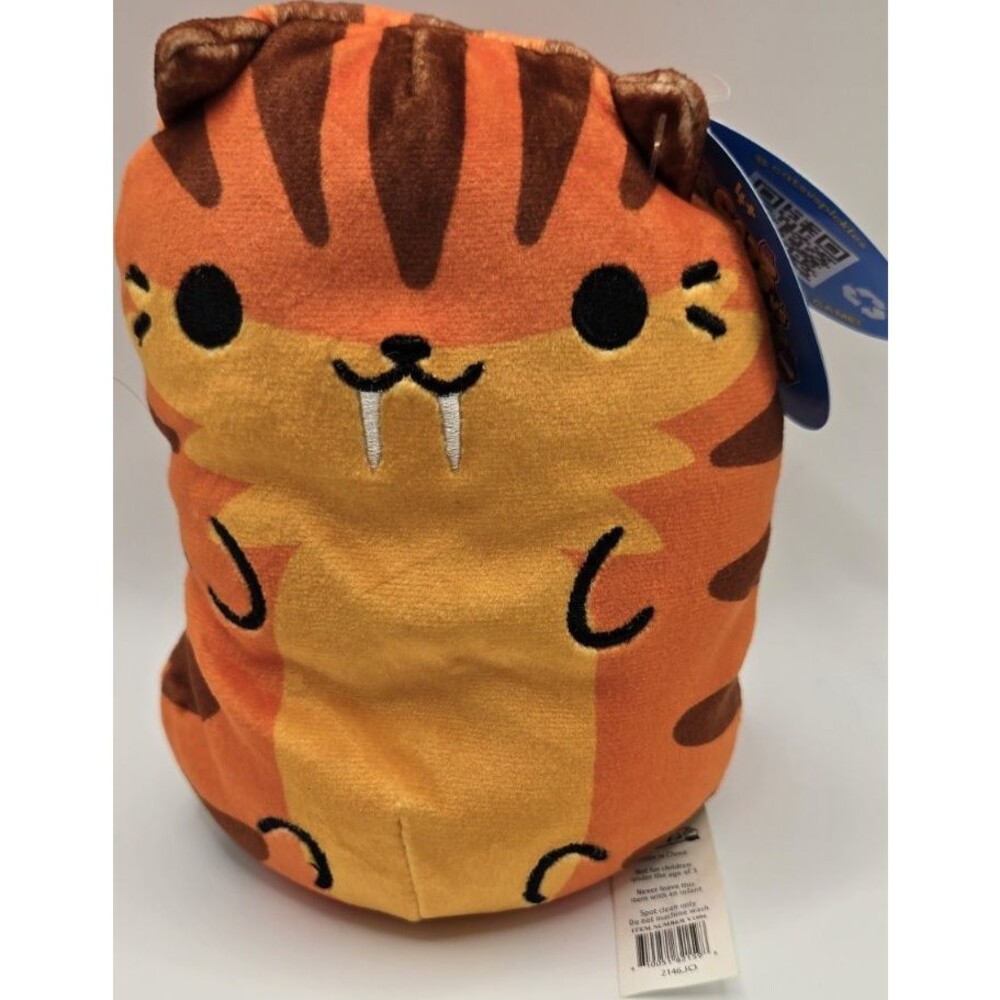 Cats vs Pickles Chonk #410 Tigra – Gold Wave – Tiger Stripe Kitty Plush – NWT!